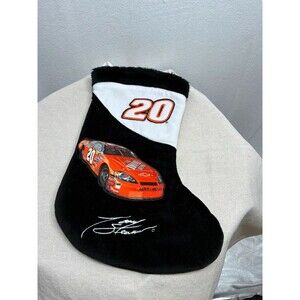 Tony Stewart #20 Home Depot Nascar Christmas Stocking Black Trevco Racing